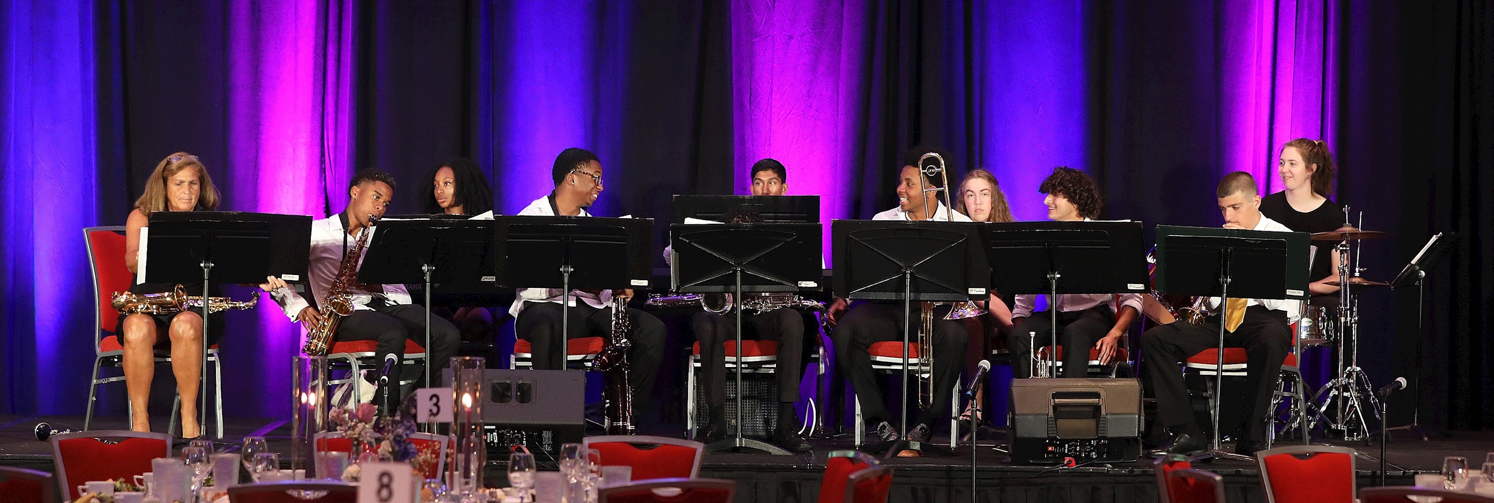 Jazz Band Wows at Gala